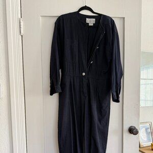 Vintage Saint Germain Paris Jumpsuit Black
